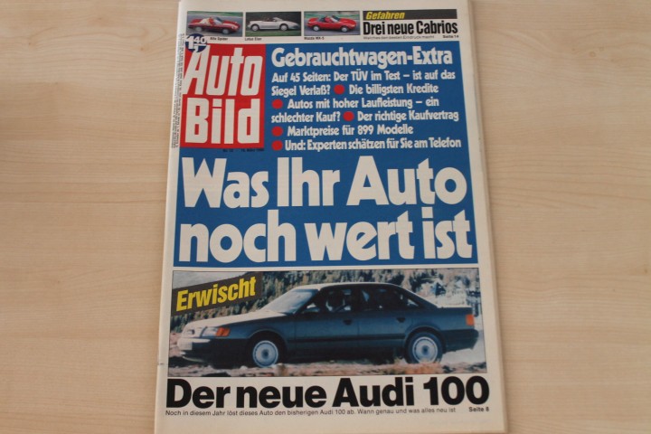 Deckblatt Auto Bild (12/1990)